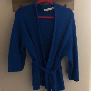 Anthropologie blue sweater